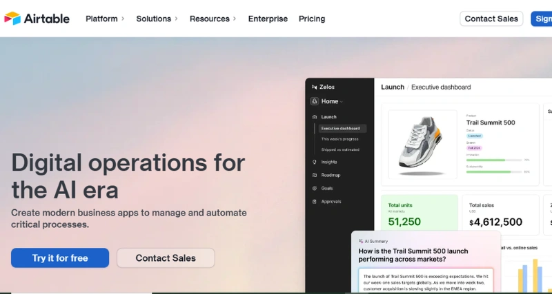 Airtable - AI Tool Preview