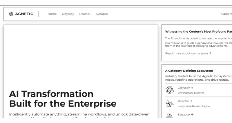 Agnetic - AI Tool Preview