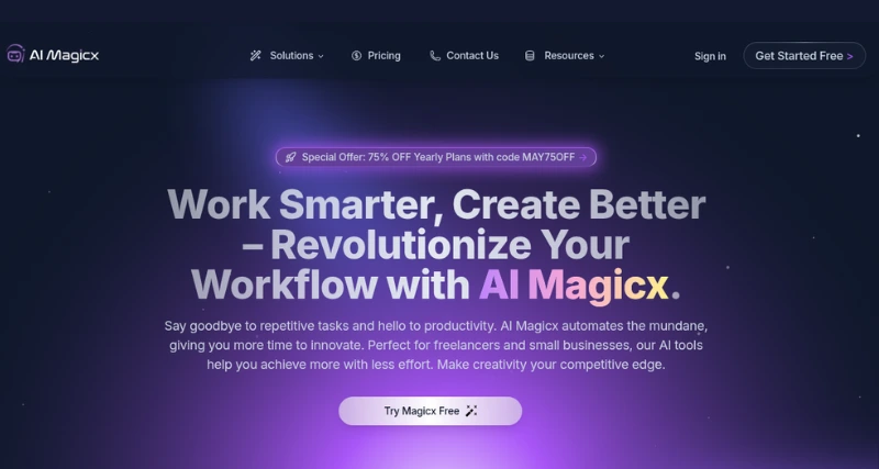 AI Magicx - AI Tool Preview