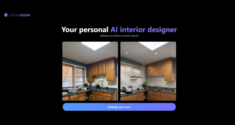 Room Vision - AI Tool Preview