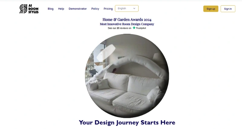 AI Room StylesA - AI Tool Preview