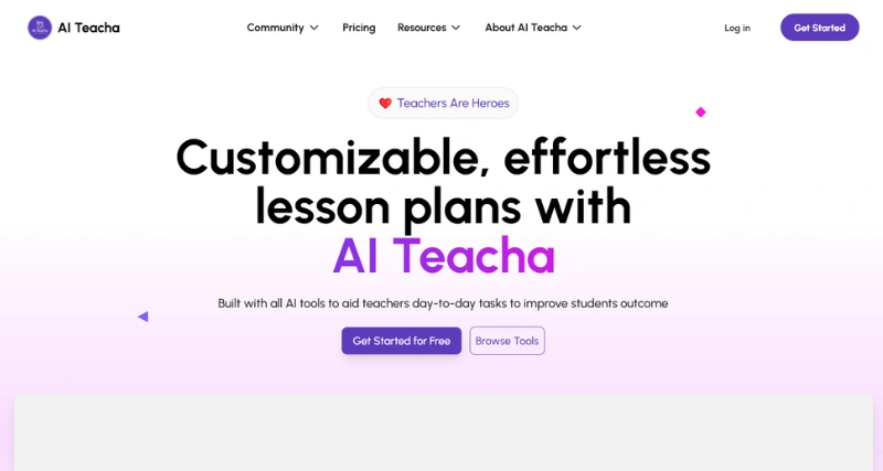 AI Teacha - AI Tool Preview