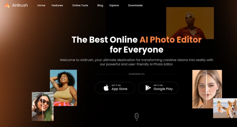 AirBrush AI Headshots - AI Tool Preview