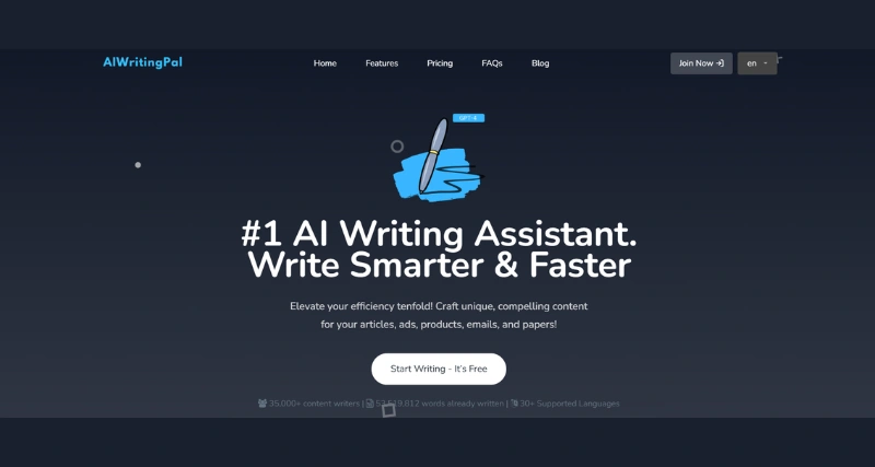 AIWritingPal - AI Tool Preview