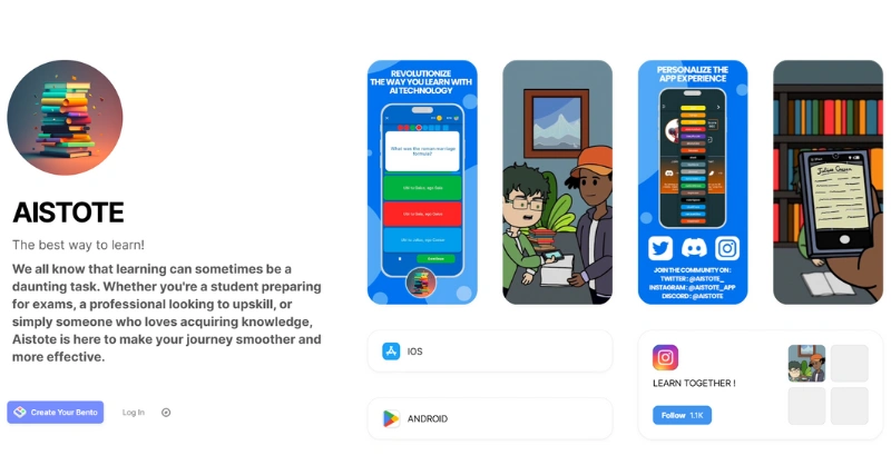 Aistote - AI Tool Preview