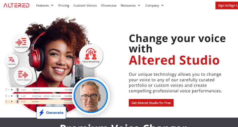 Altered - AI Tool Preview