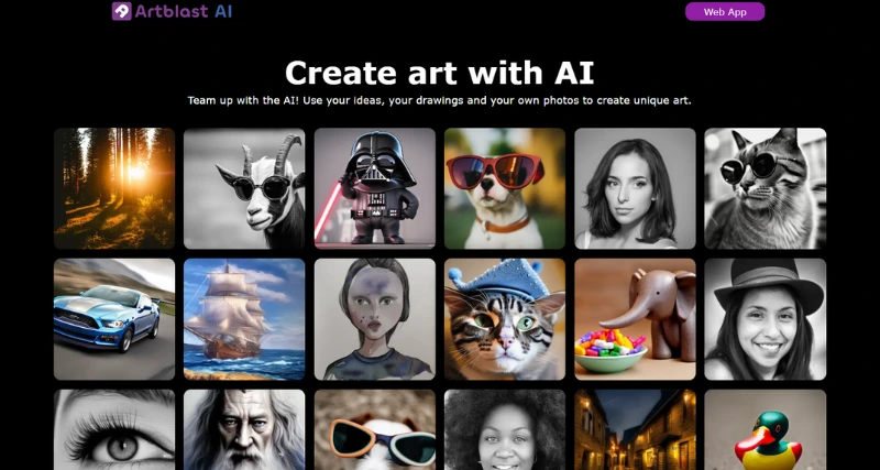 ArtblastAI - AI Tool Preview