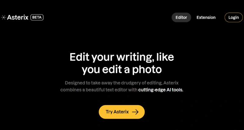 Asterix - AI Tool Preview