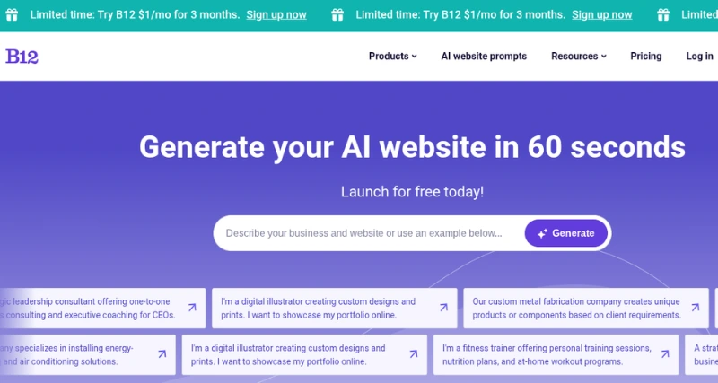 B12 - AI Tool Preview