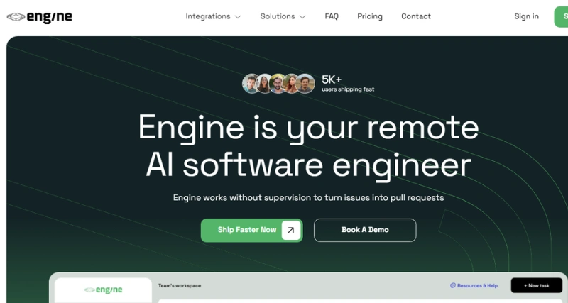 engine - AI Tool Preview