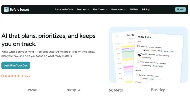 BeforeSunset - AI Tool Preview