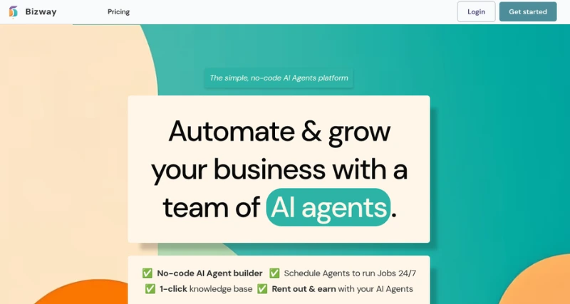 Bizway - AI Tool Preview