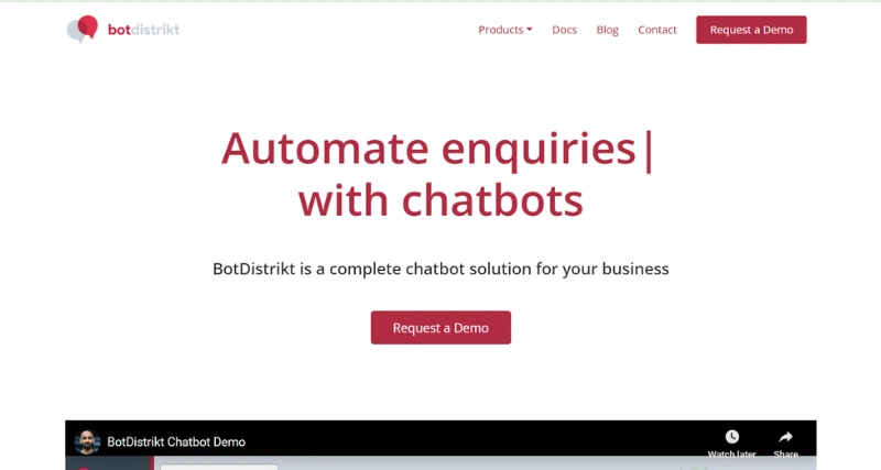 BotDistrikt - AI Tool Preview