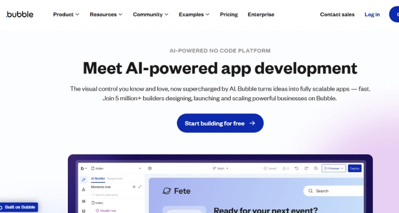 bubble - AI Tool Preview