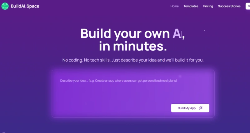 BuildAI.space - AI Tool Preview