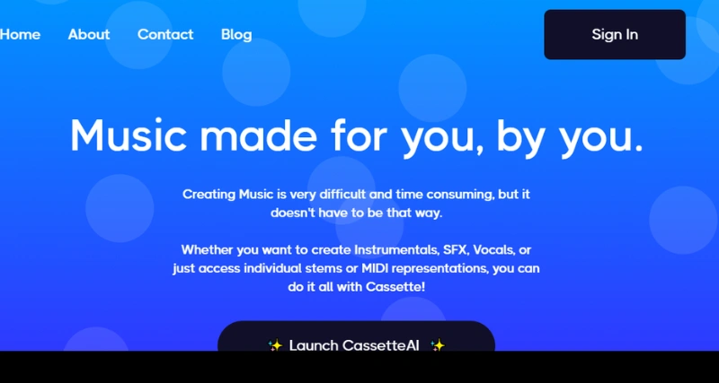 CassetteAI - AI Tool Preview