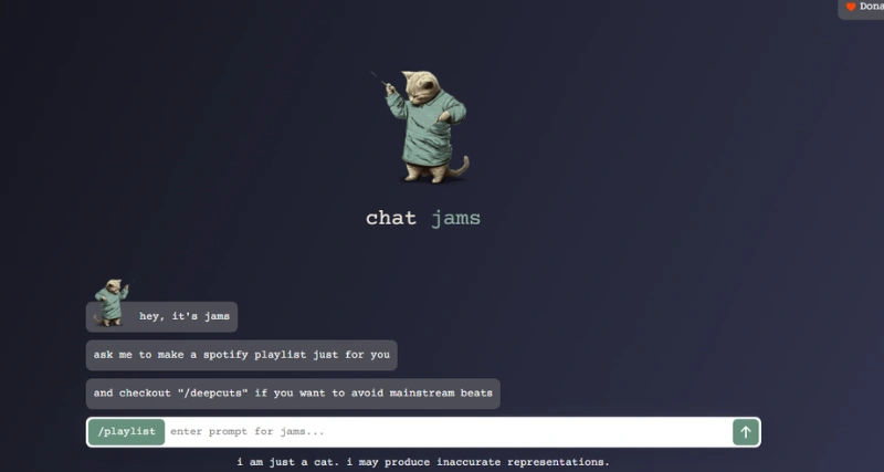 chat jams - AI Tool Preview