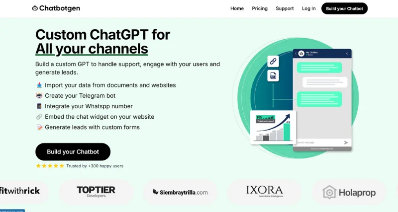 ChatbotGen - AI Tool Preview