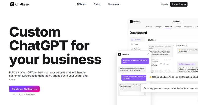 Chatbase - AI Tool Preview