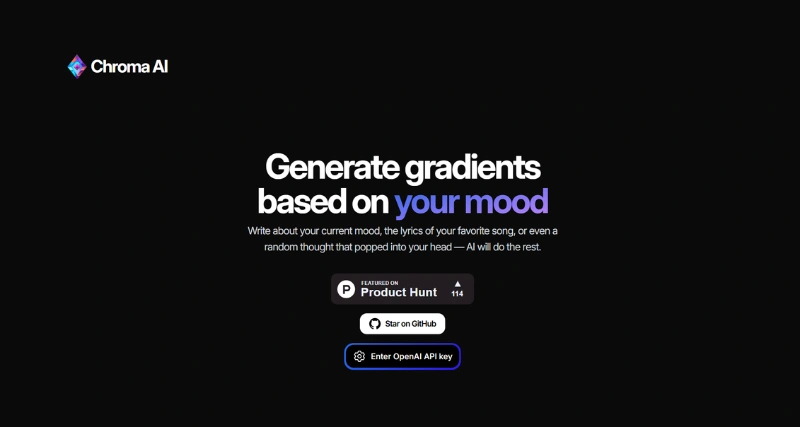 Chroma AI - AI Tool Preview