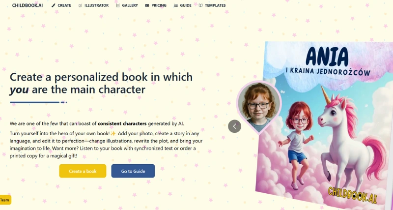 Childbook.ai - AI Tool Preview