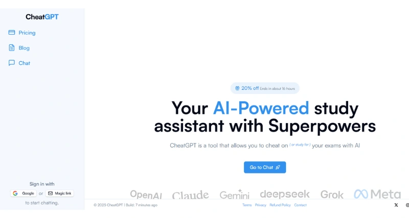 CheatGPT - AI Tool Preview