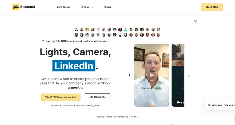Chopcast - AI Tool Preview