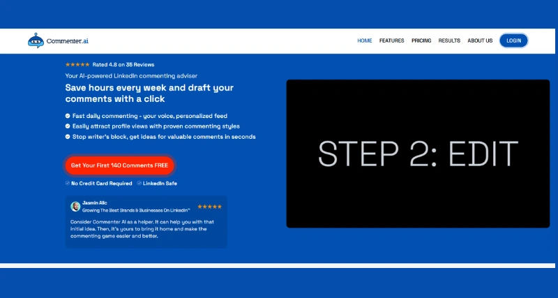 Commenter.ai - AI Tool Preview