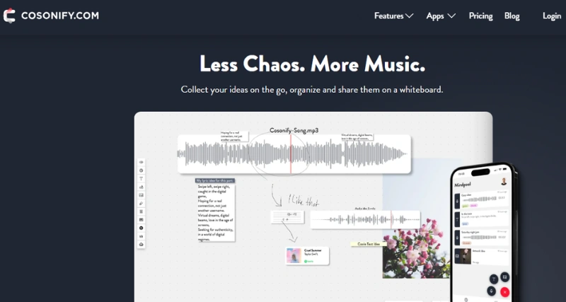 COSONIFY.COM - AI Tool Preview