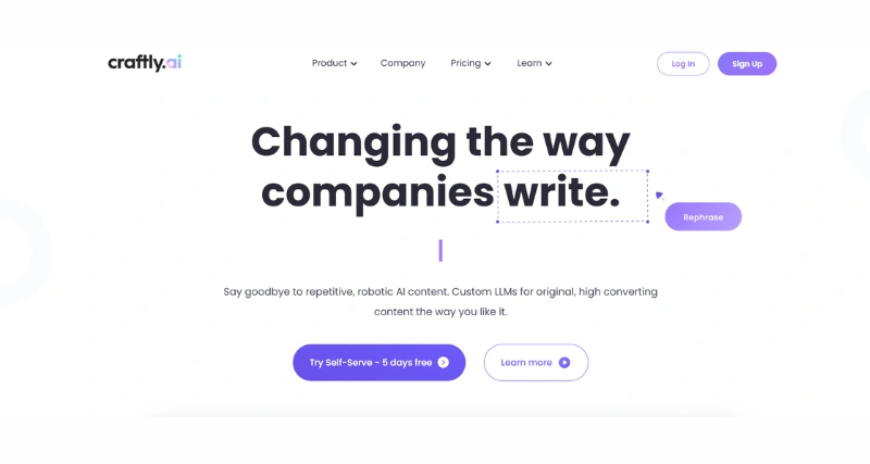 Craftly.AI - AI Tool Preview