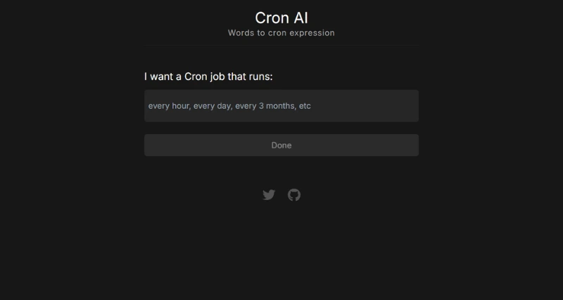 Cron AI - AI Tool Preview
