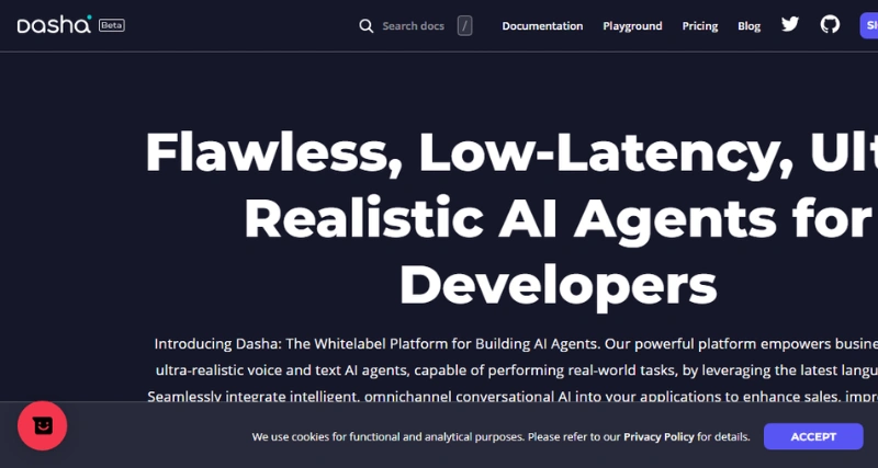Dasha - AI Tool Preview