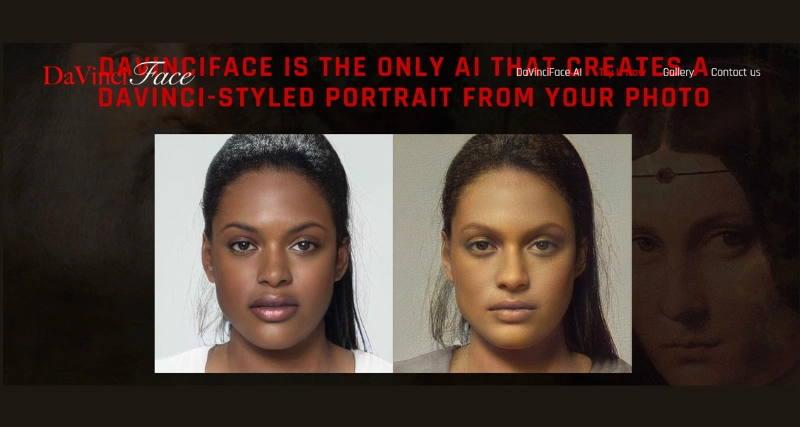 DaVinciFace - AI Tool Preview