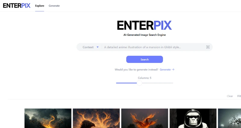 Enterpix - AI Tool Preview
