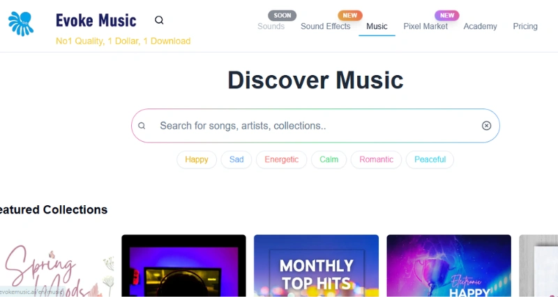 Evoke Music - AI Tool Preview