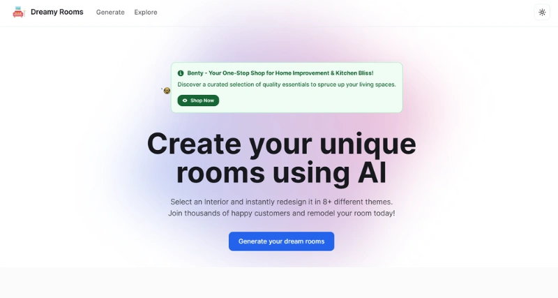 DreamPress - AI Tool Preview