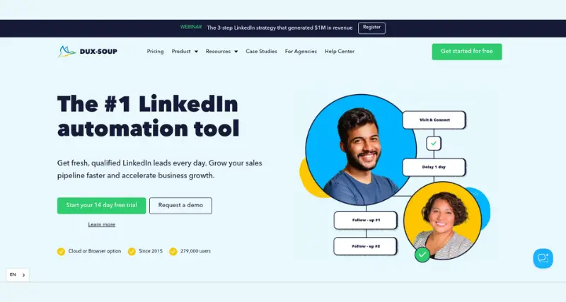 Dux-soup - AI Tool Preview