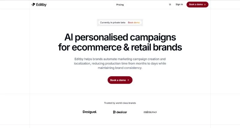 Editby - AI Tool Preview