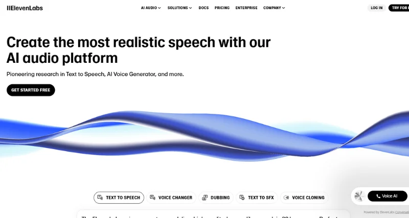 ElevenLabs - AI Tool Preview