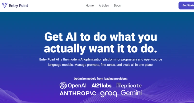 Entry Point - AI Tool Preview