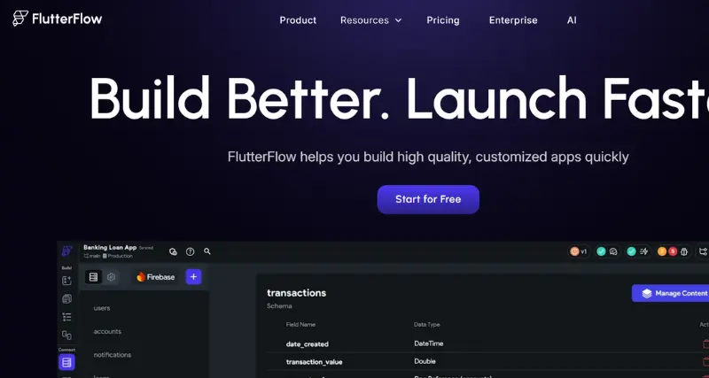 FlutterFlow - AI Tool Preview