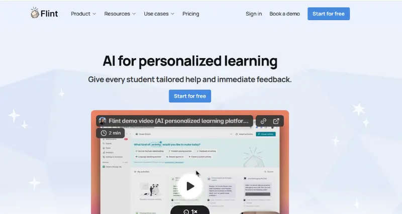Flint - AI Tool Preview