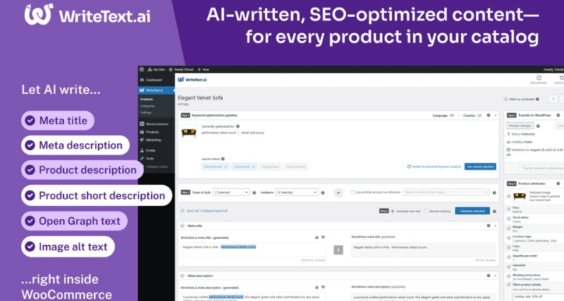 WriteText.ai - AI Tool Preview
