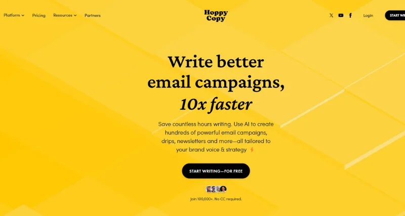 Hoppy Copy - AI Tool Preview