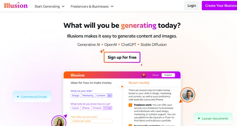 Illusion - AI Tool Preview