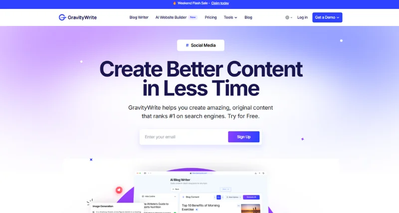 GravityWrite - AI Tool Preview