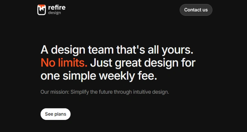 Refire Design - AI Tool Preview