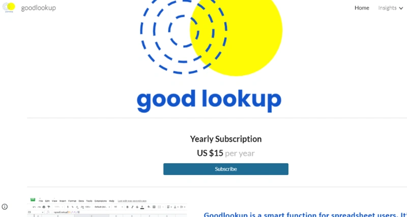 good lookup - AI Tool Preview