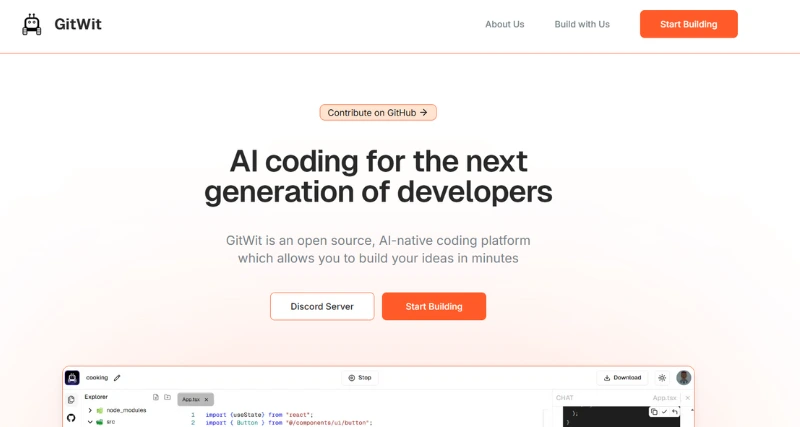 Gitwit - AI Tool Preview