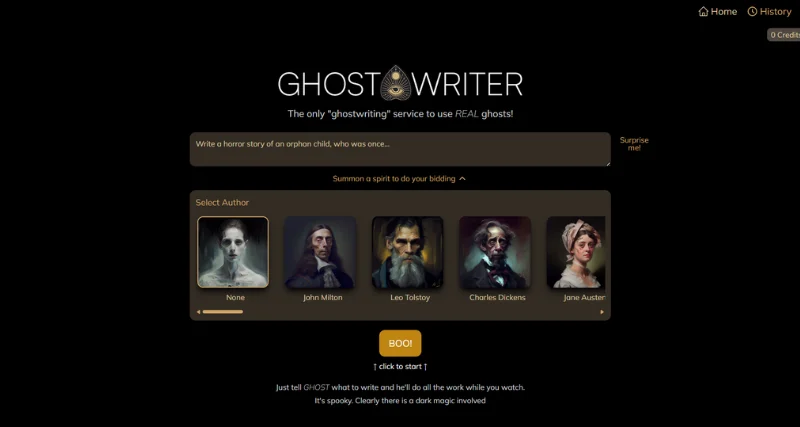 GhostWriter - AI Tool Preview
